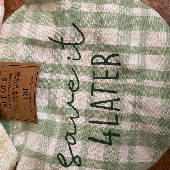 Design Imports Dish Cover Set NWT - Picture 3 of 6